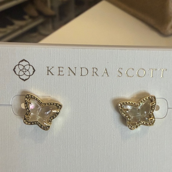 Kendra Scott Kendra Lillia Butterfly Earrings  NWT - Picture 2 of 4